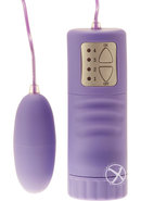 Me You Us Aqua Silk Vibrating Egg With Remote Control - Purple