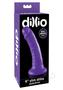 Dillio Realistic Slim Dildo 6in - Purple